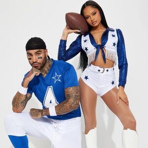 Cheer Stars 4 Piece Costume Set - Fashion Nova